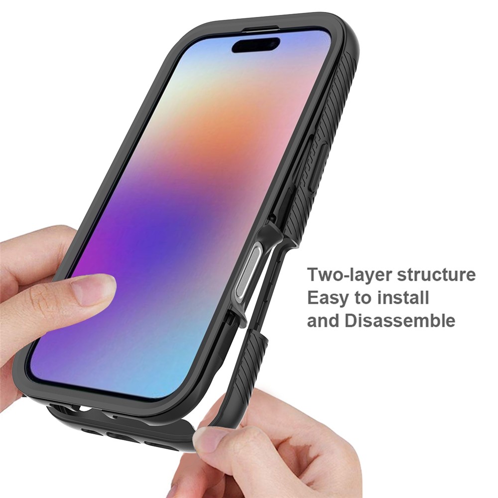  iPhone 17 Skal 360 Hybrid Defense Svart