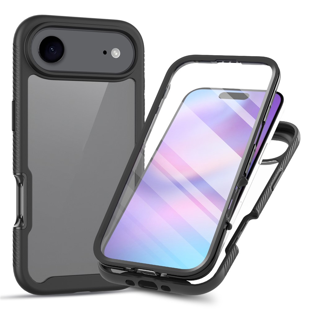  iPhone Air Skal 360 Hybrid Defense Svart