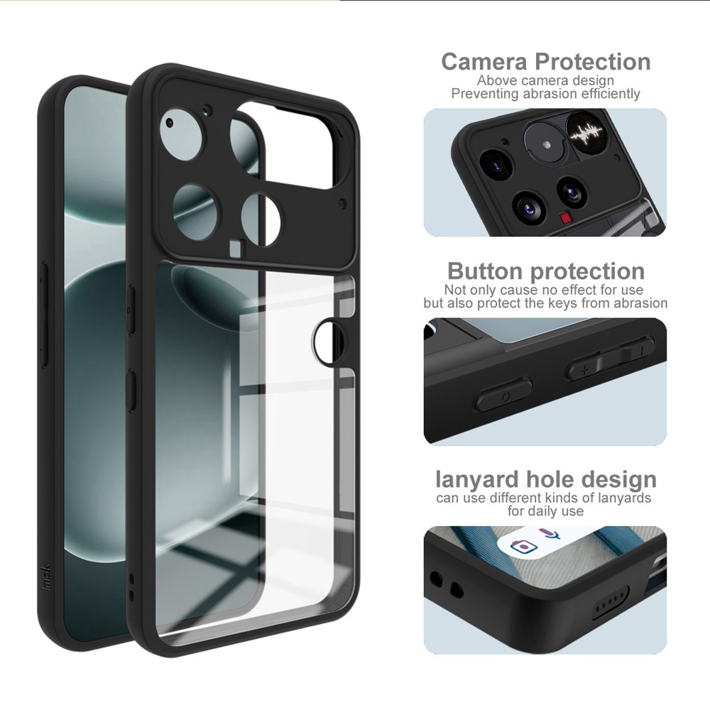 IMAK IMAK Nothing Phone 3 Skal Hybrid Svart