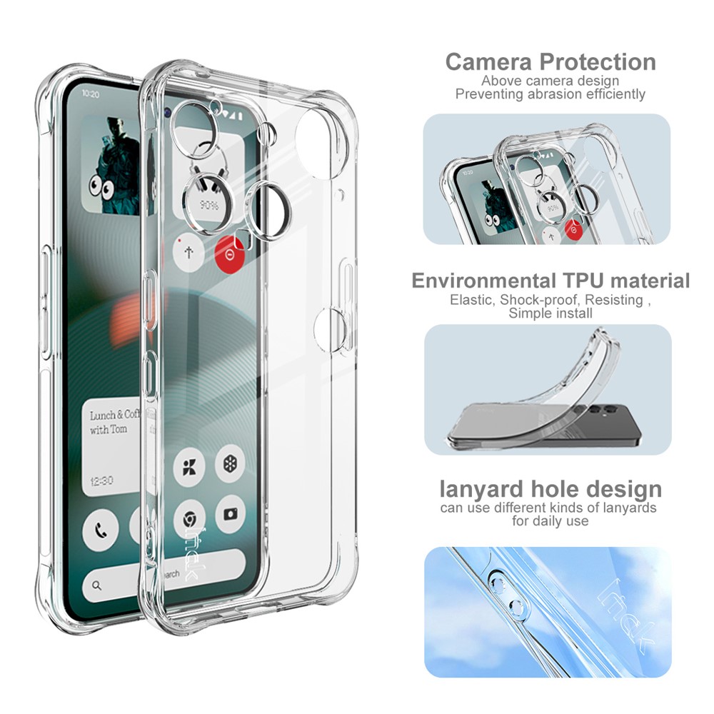 IMAK IMAK Nothing Phone 3 Skal Airbag Shockproof Transparent