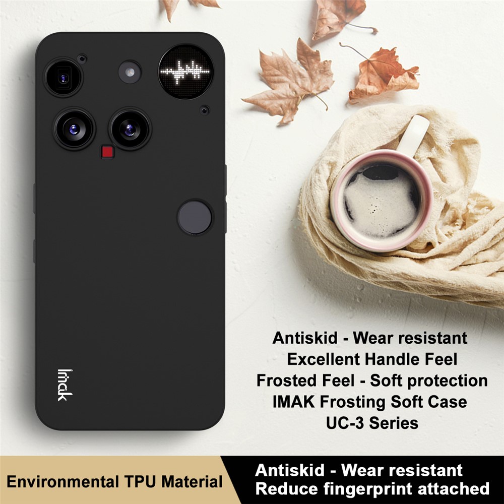 IMAK IMAK Nothing Phone 3 Skal Soft TPU Svart