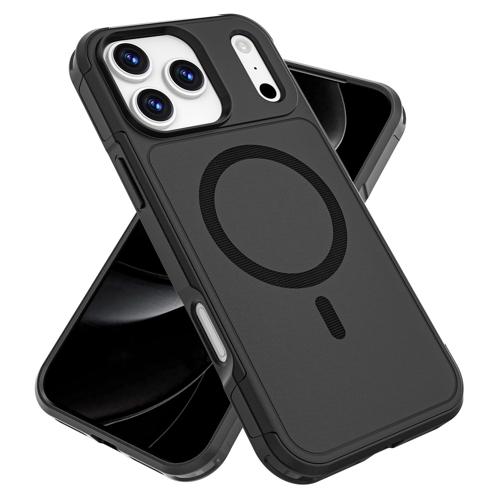  iPhone 17 Pro Max Skal MagSafe Hybrid Svart