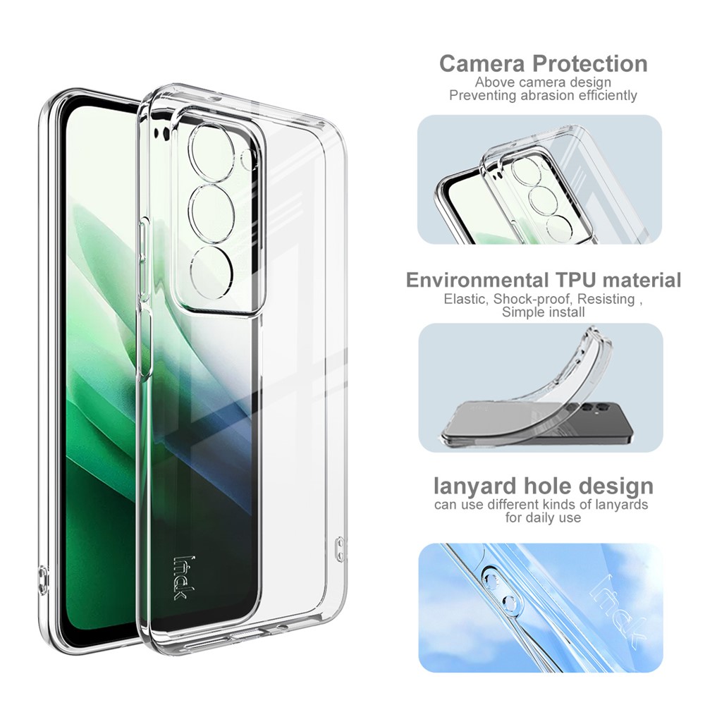 IMAK IMAK Xiaomi Redmi 15 Skal TPU Transparent