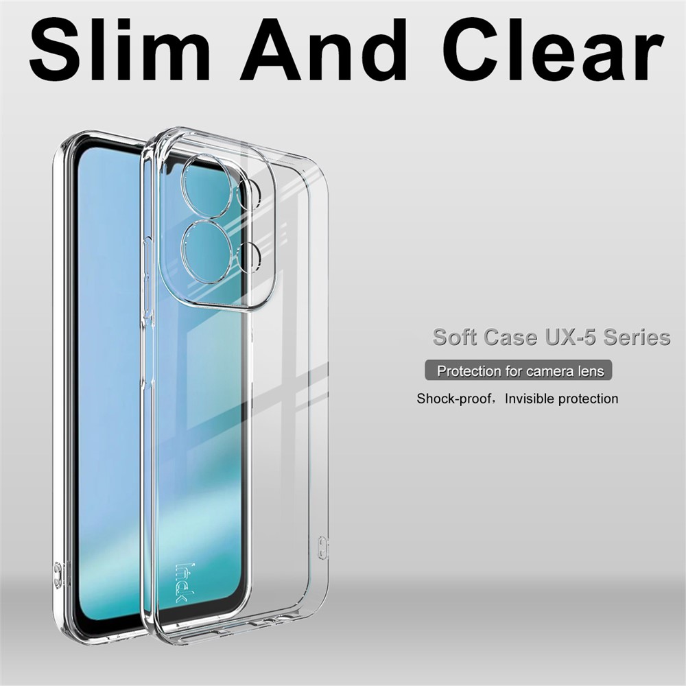 IMAK IMAK Xiaomi Redmi 15C Skal TPU Transparent