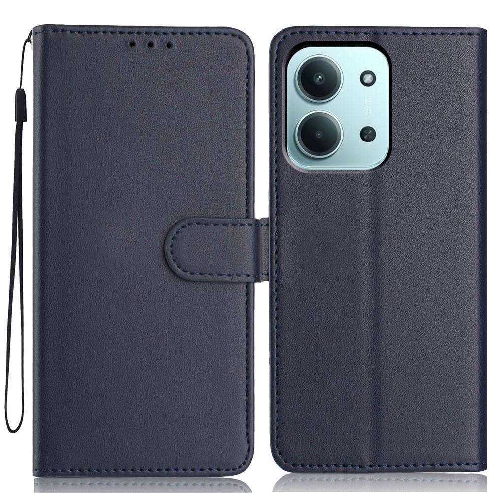  Xiaomi Redmi 15C Fodral Läder Blå