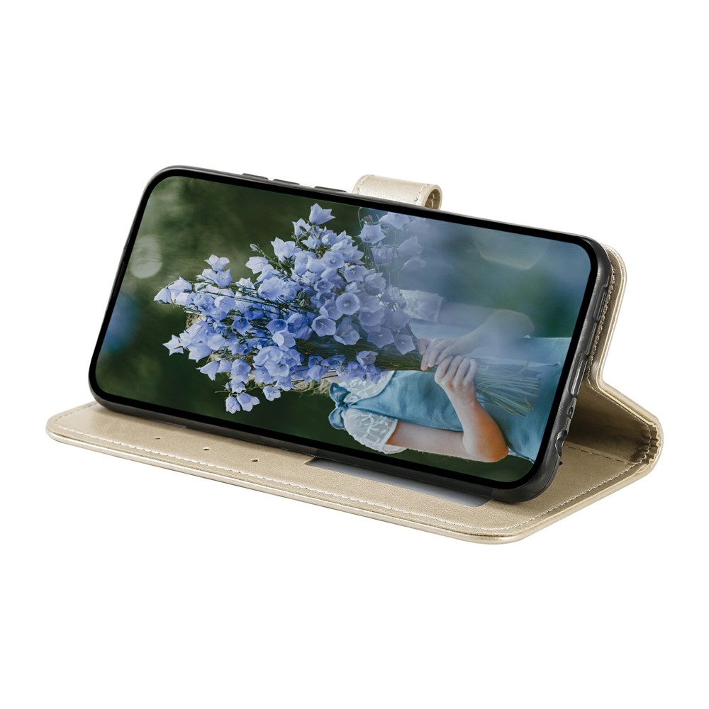  Xiaomi Redmi 15 Fodral Mandala Läder Guld