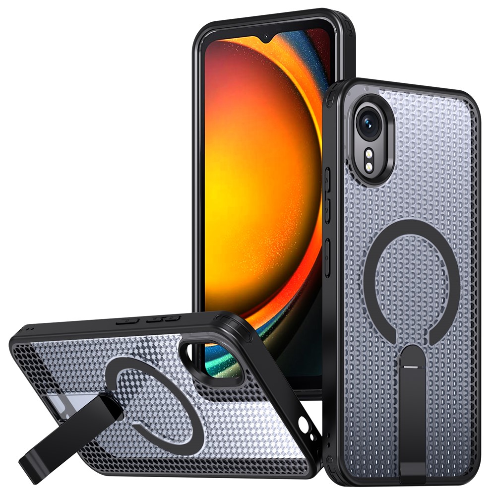  Samsung Galaxy Xcover 7 Skal MagSafe Kickstand Svart