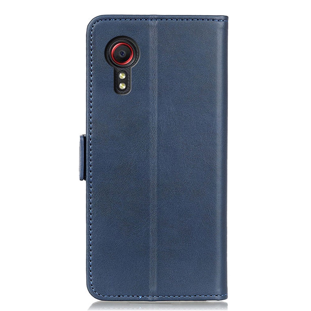  Samsung Galaxy Xcover 7 Fodral Läder Blå