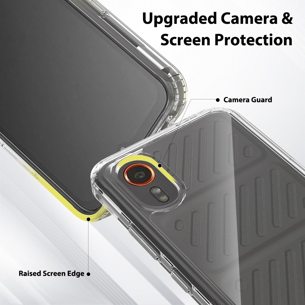  Samsung Galaxy Xcover 7 Skal TPU / Akryl Transparent