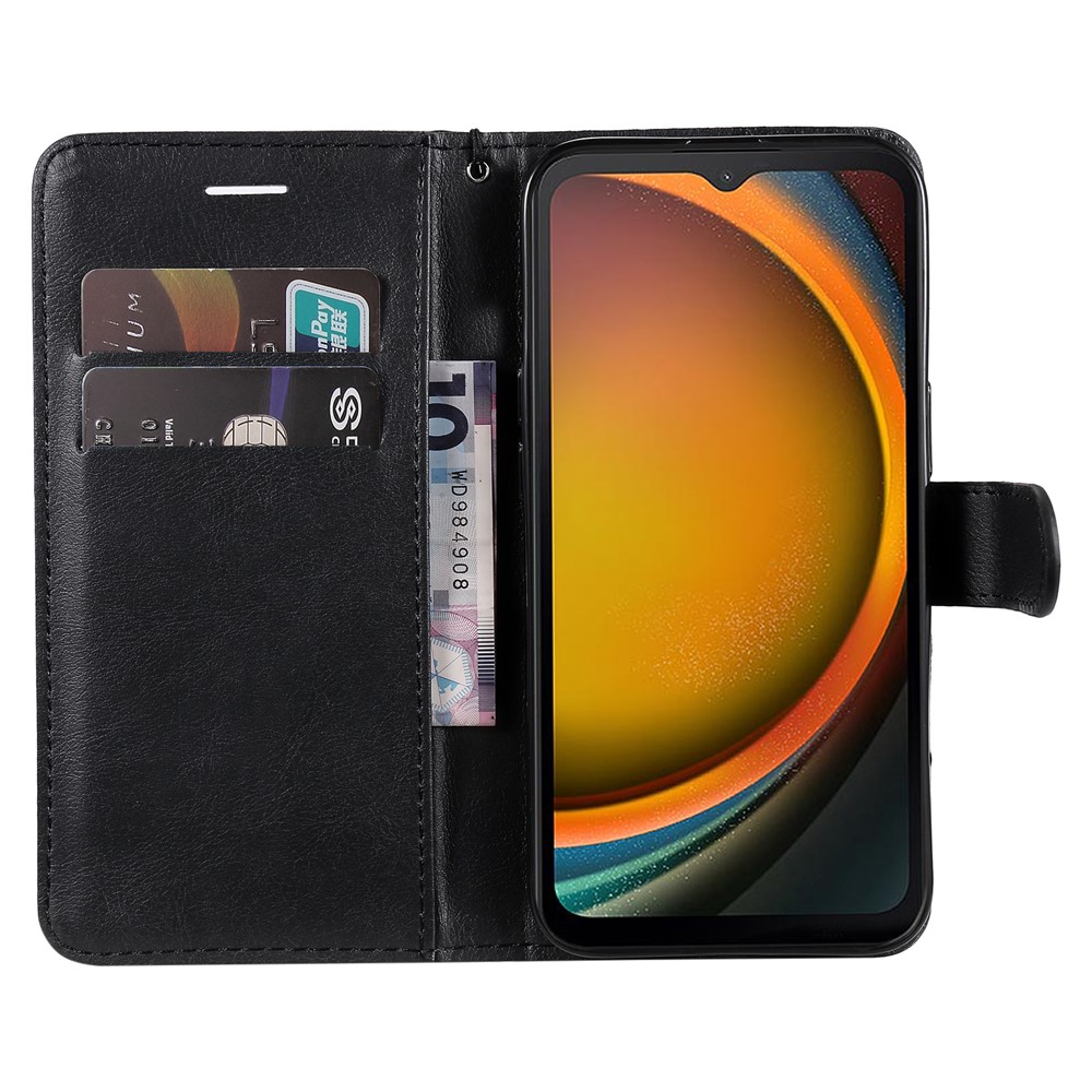  Samsung Galaxy Xcover 7 Fodral Läder Svart
