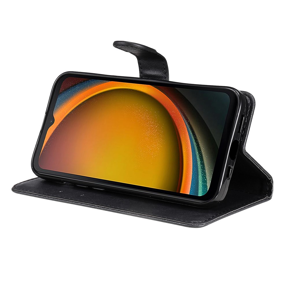  Samsung Galaxy Xcover 7 Fodral Läder Svart
