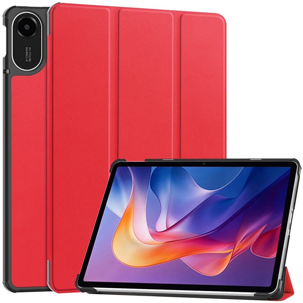  Xiaomi Redmi Pad 2 Fodral Tri-Fold Röd