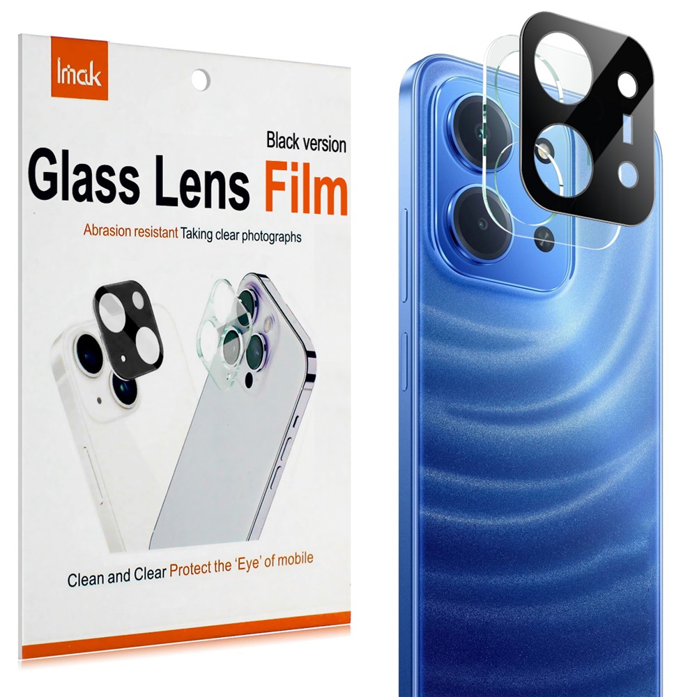 IMAK IMAK Xiaomi Redmi 15C Linsskydd Härdat Glas Svart