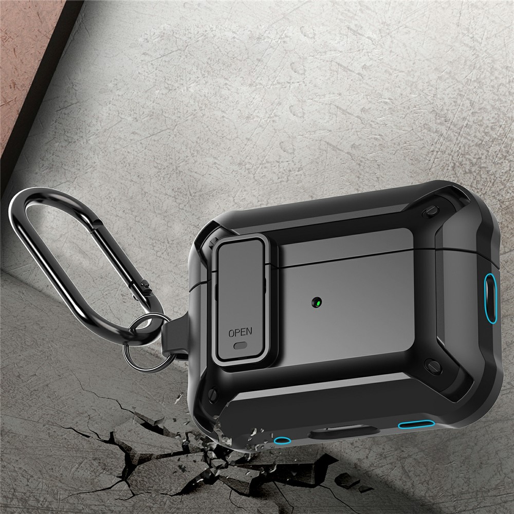  AirPods Pro 3 Skal Shockproof Hybrid Armor Gul