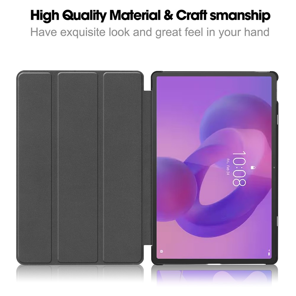  Lenovo Idea Tab Pro Fodral Tri-Fold Katt