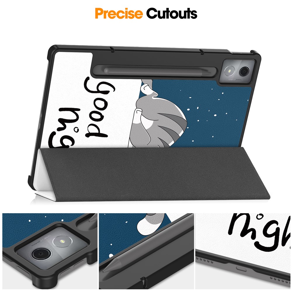 Lenovo Idea Tab Pro Fodral Tri-Fold Katt