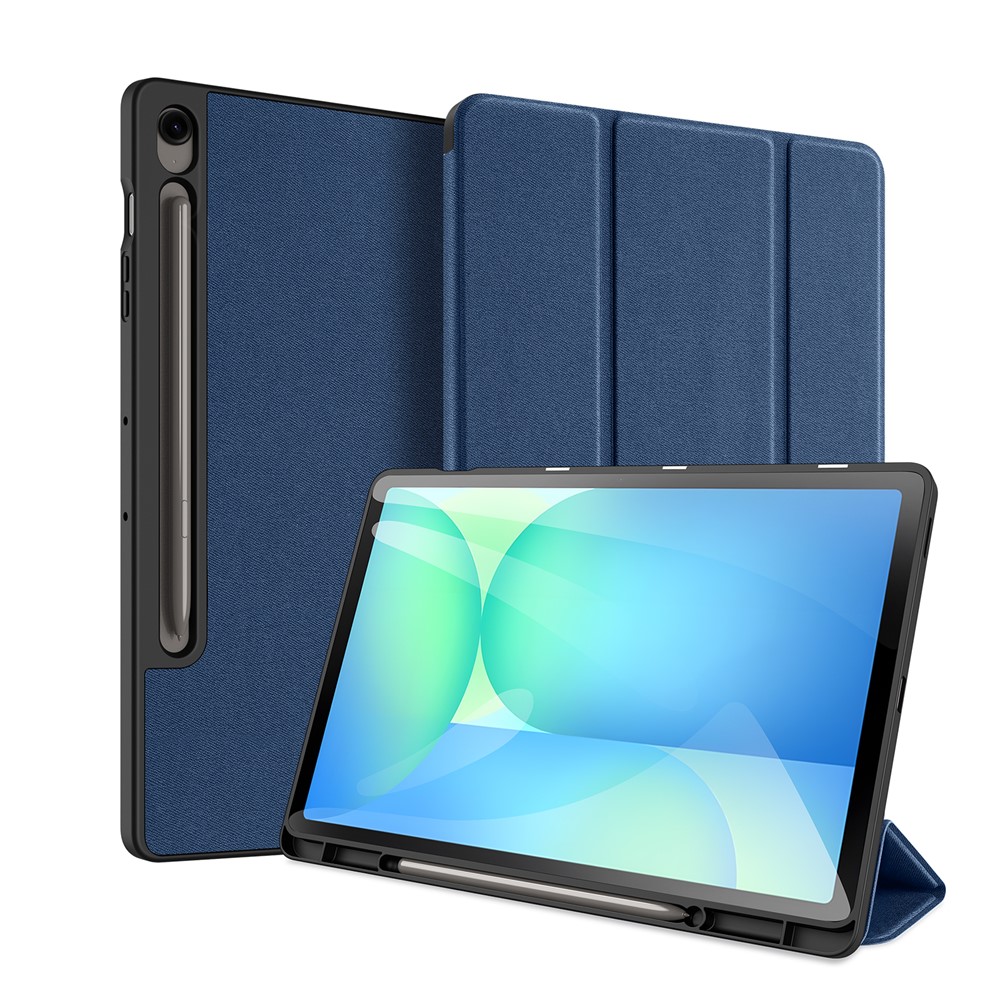 DUX DUCIS DUX DUCIS Galaxy Tab S10 FE Plus Fodral DOMO Tri-Fold Blå