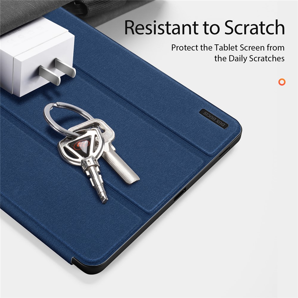 DUX DUCIS DUX DUCIS Galaxy Tab S10 FE Plus Fodral DOMO Tri-Fold Blå