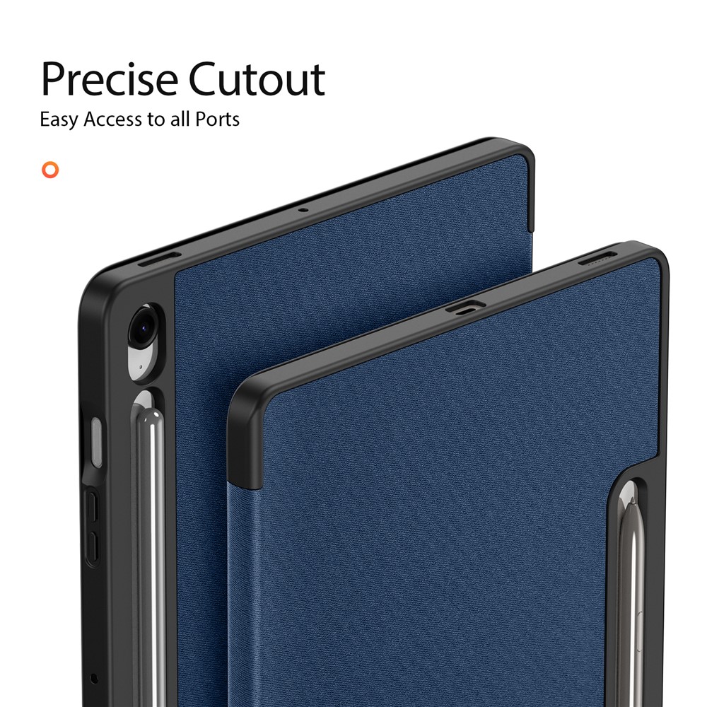 DUX DUCIS DUX DUCIS Galaxy Tab S10 FE Plus Fodral DOMO Tri-Fold Blå