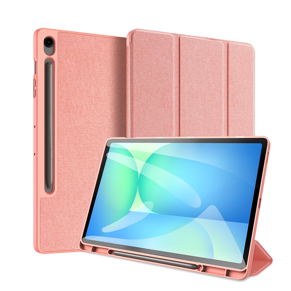DUX DUCIS DUX DUCIS Galaxy Tab S10 FE Plus Fodral DOMO Tri-Fold Rosa