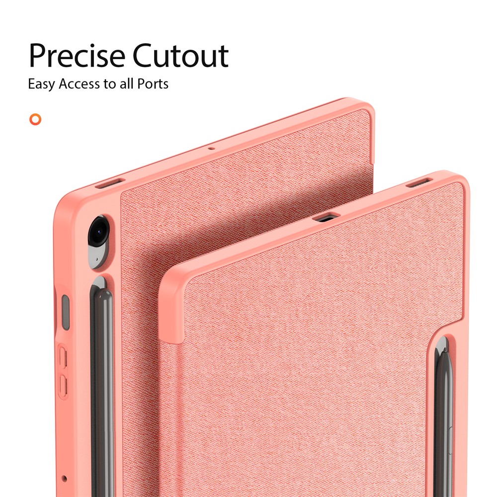 DUX DUCIS DUX DUCIS Galaxy Tab S10 FE Plus Fodral DOMO Tri-Fold Rosa