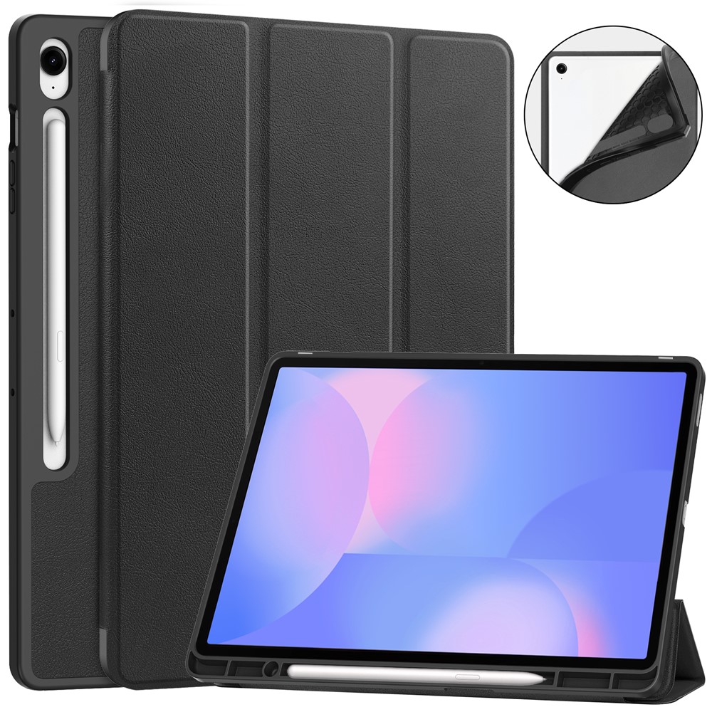 Samsung Galaxy Tab S10 FE Plus Fodral Tri-Fold Pennhållare