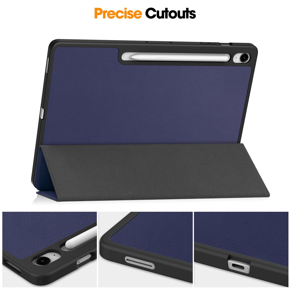  Samsung Galaxy Tab S10 FE Plus Fodral Tri-Fold Pennhållare