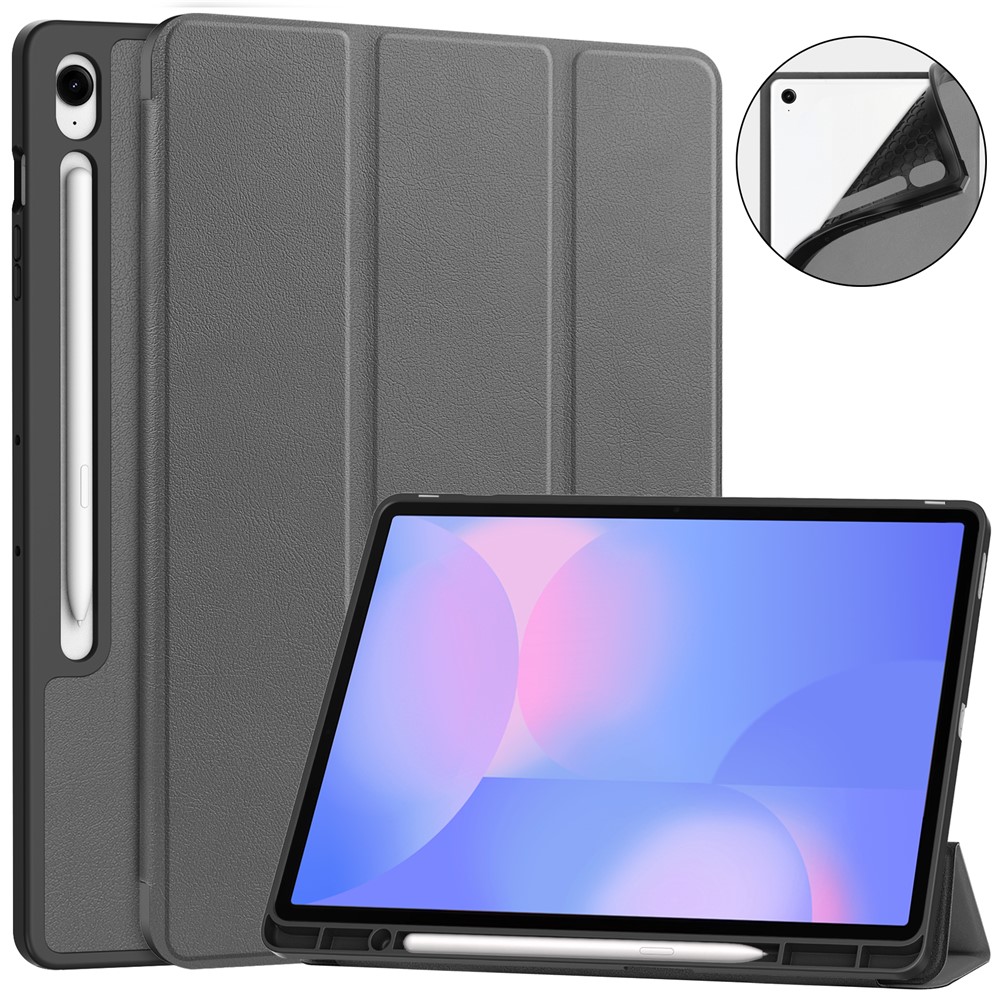  Samsung Galaxy Tab S10 FE Plus Fodral Tri-Fold Pennhållare