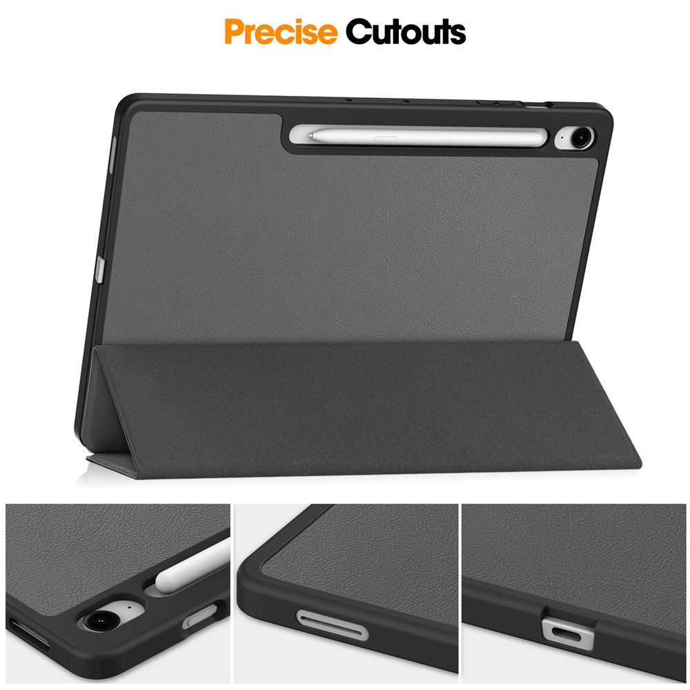  Samsung Galaxy Tab S10 FE Plus Fodral Tri-Fold Pennhållare