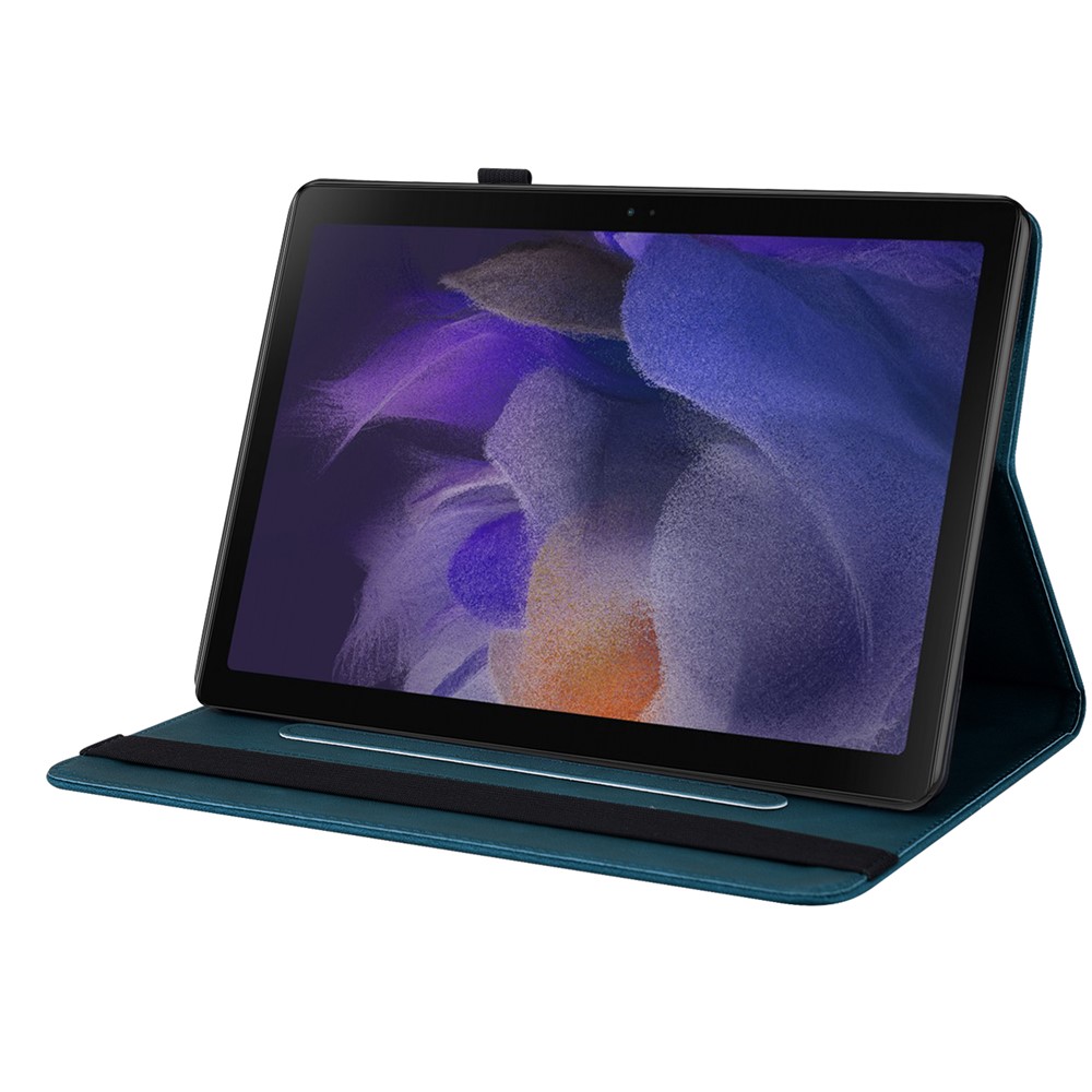 Samsung Galaxy Tab A11 Plus Fodral Butterfly Flower Blå