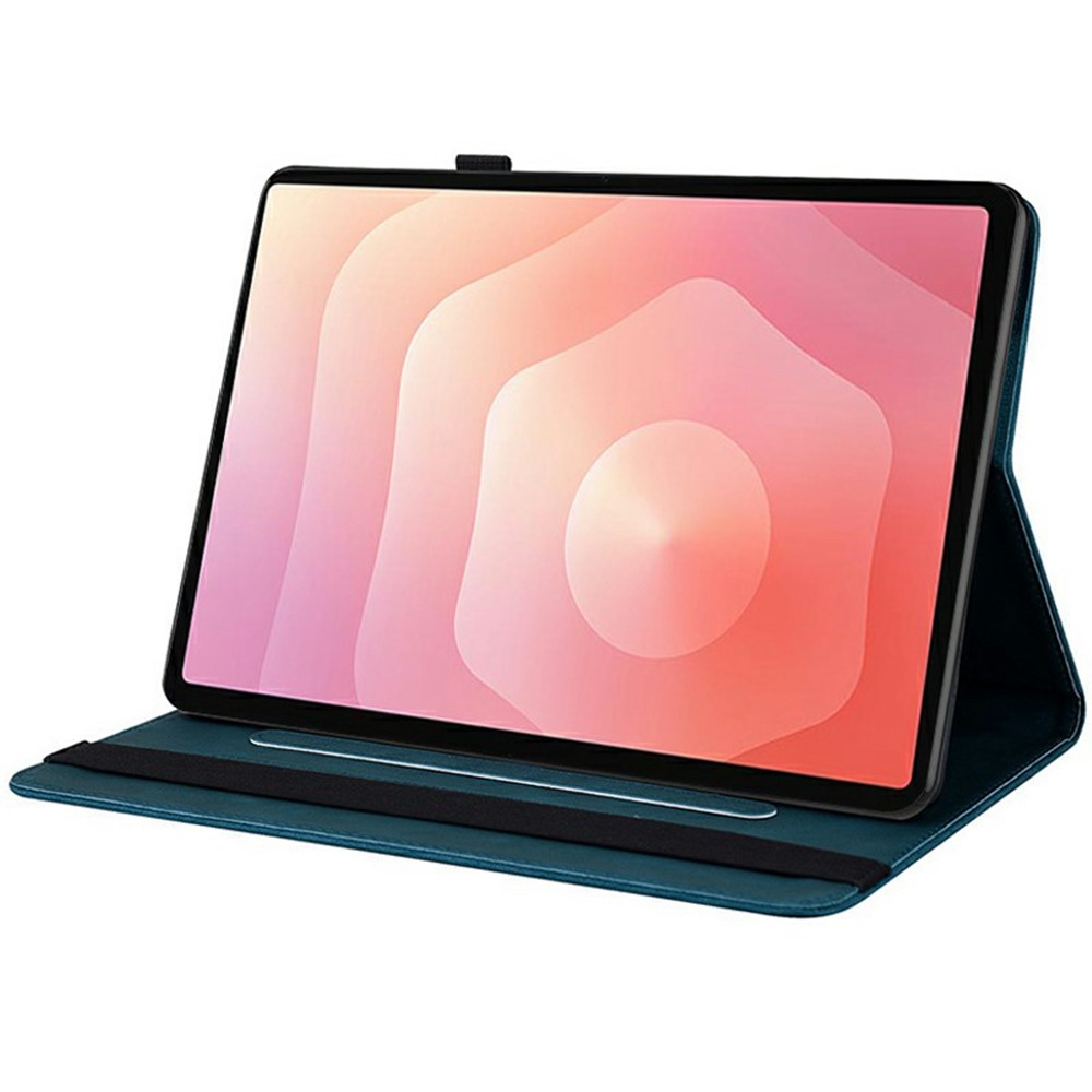  Samsung Galaxy Tab S11 Fodral Butterfly Flower Blå