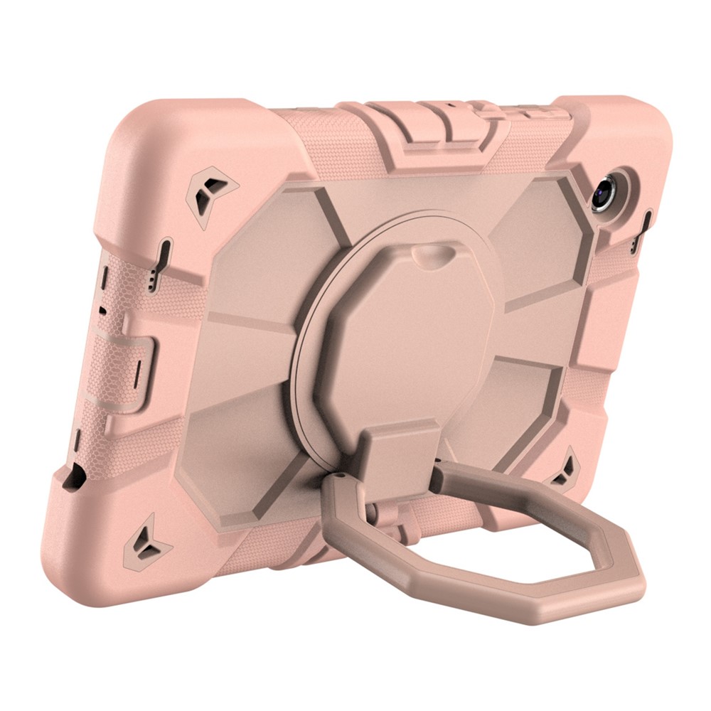  Galaxy Tab A11 Skal Kickstand Shockproof Rosa