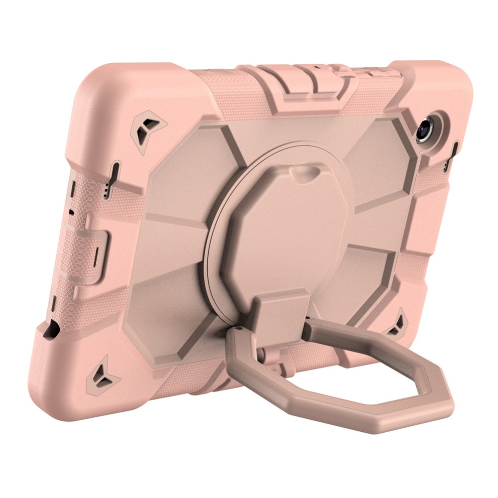  Galaxy Tab A11 Plus Skal Kickstand Shockproof Rosa