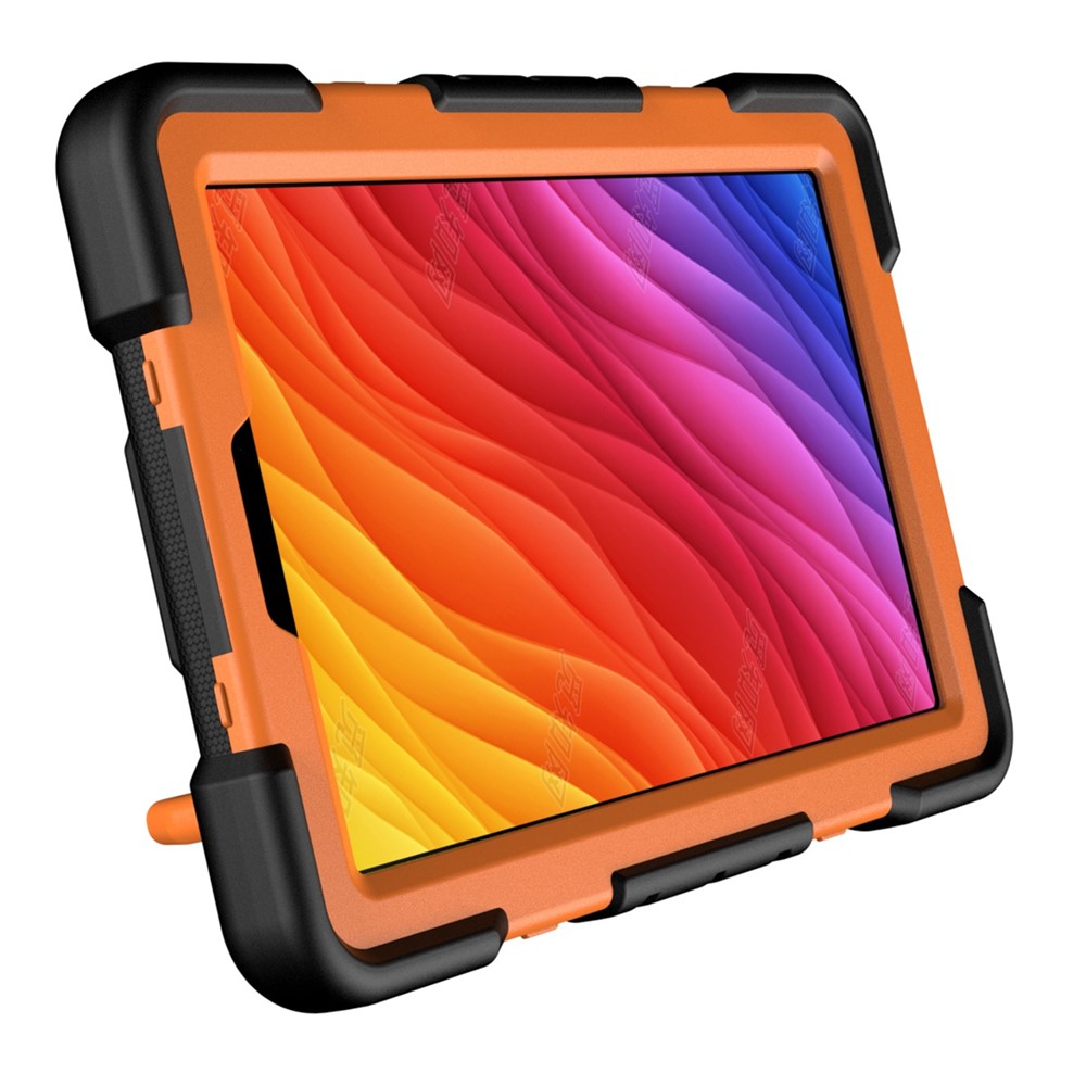  Galaxy Tab A11 Plus Skal Kickstand Shockproof Svart / Orange