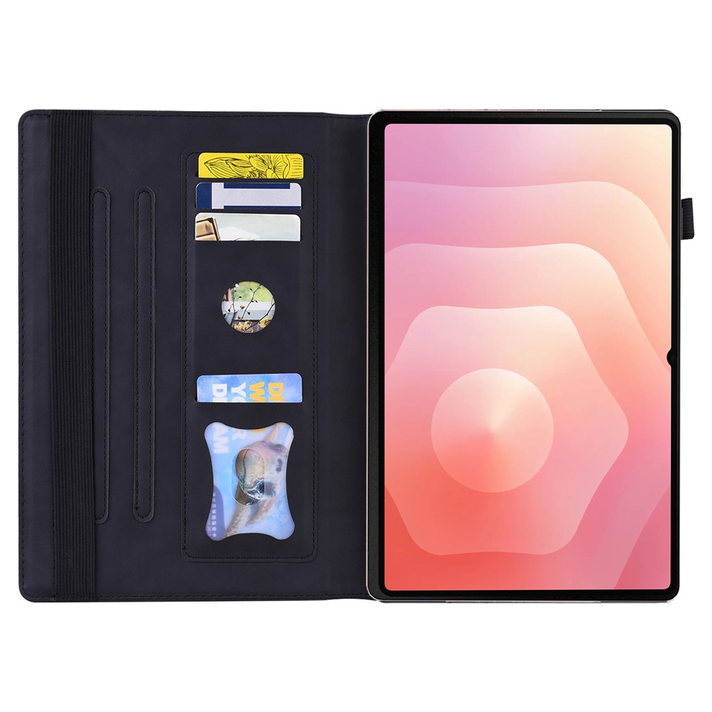  Samsung Galaxy Tab S11 Ultra Fodral Med Frontficka Svart