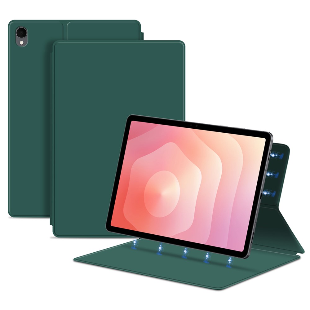  Samsung Galaxy Tab S11 Fodral Magnetiskt Grön