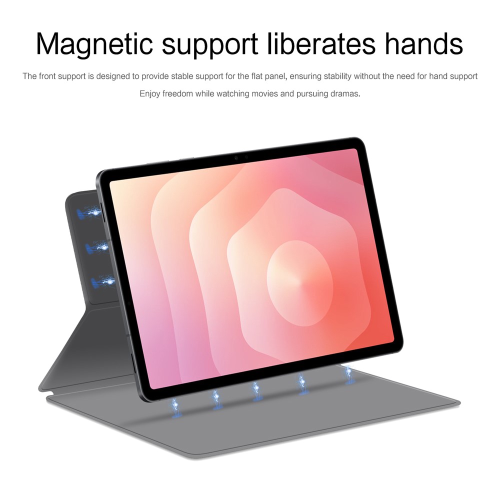  Samsung Galaxy Tab S11 Fodral Magnetiskt Grå