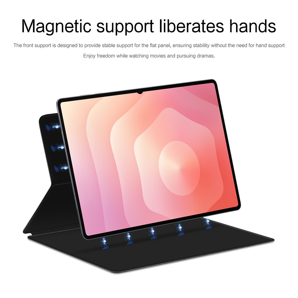 Samsung Galaxy Tab S11 Ultra Fodral Magnetiskt Svart