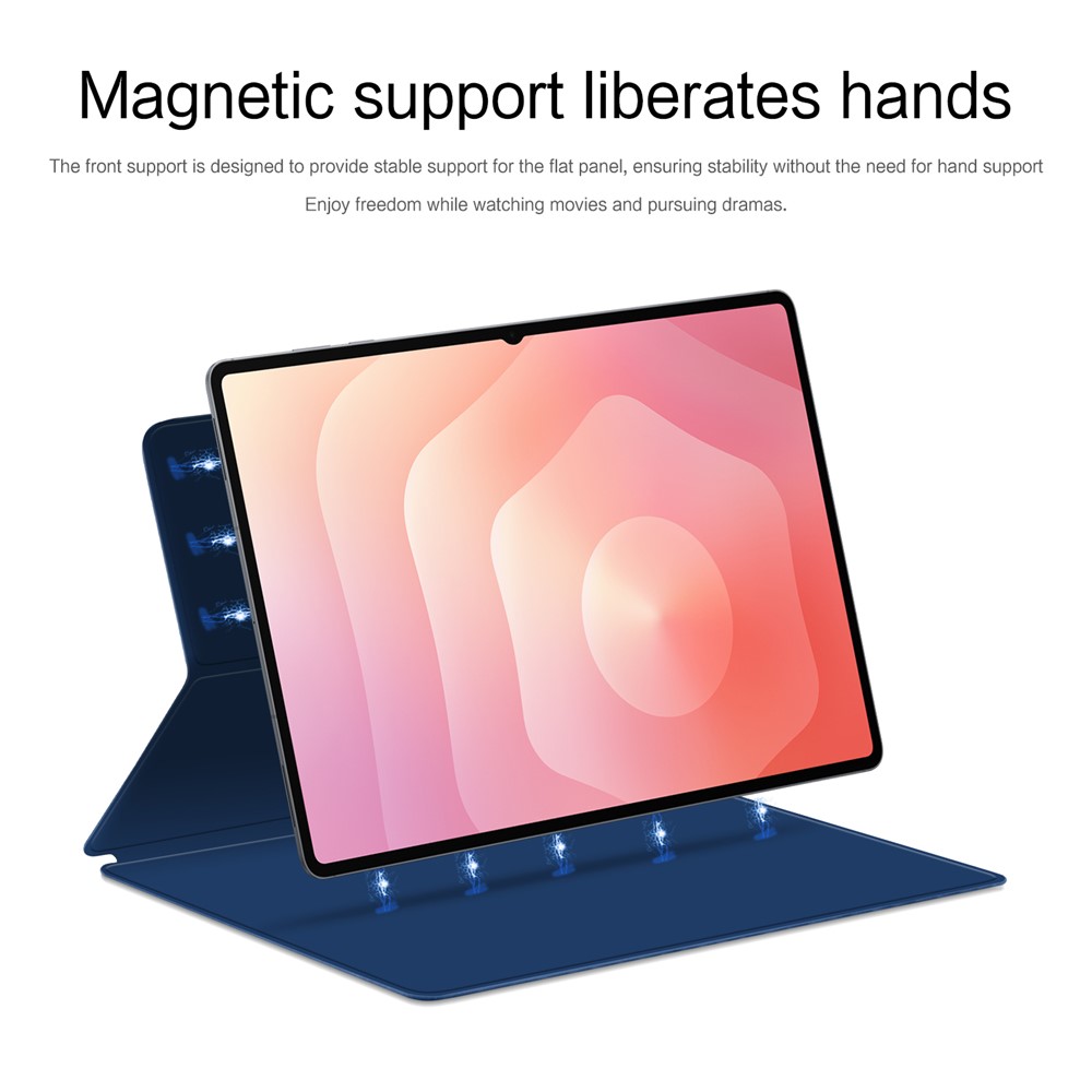  Samsung Galaxy Tab S11 Ultra Fodral Magnetiskt Blå
