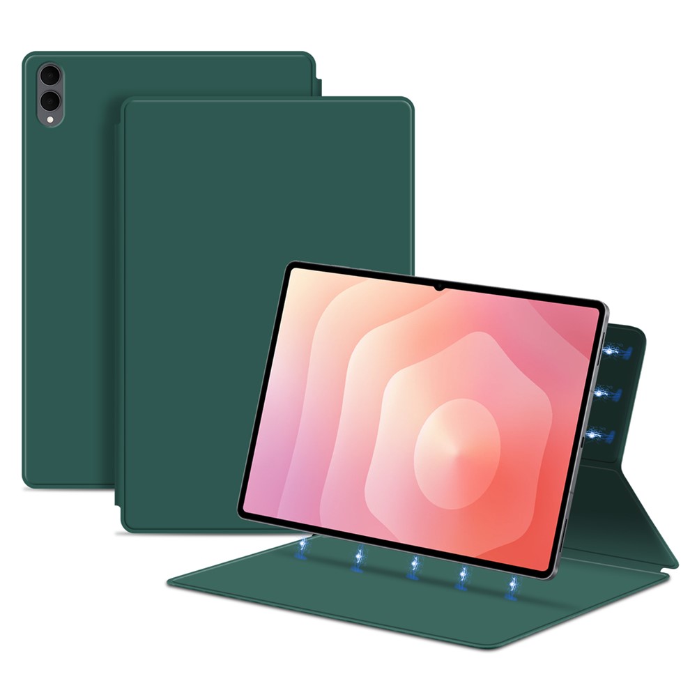  Samsung Galaxy Tab S11 Ultra Fodral Magnetiskt Grön