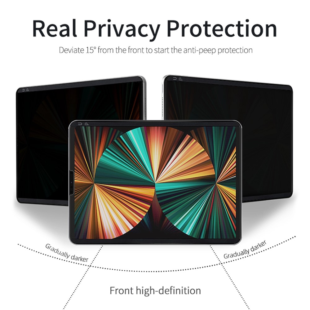  Samsung Galaxy Tab S10 FE Plus Skärmskydd PET Privacy