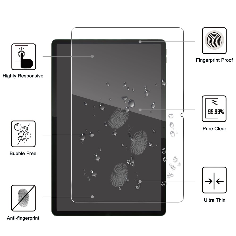  Lenovo Idea Tab Pro Skärmskydd Härdat Glas