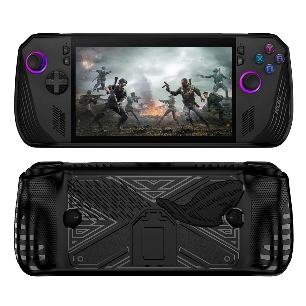  ASUS ROG Ally X Skal Kickstand TPU Svart