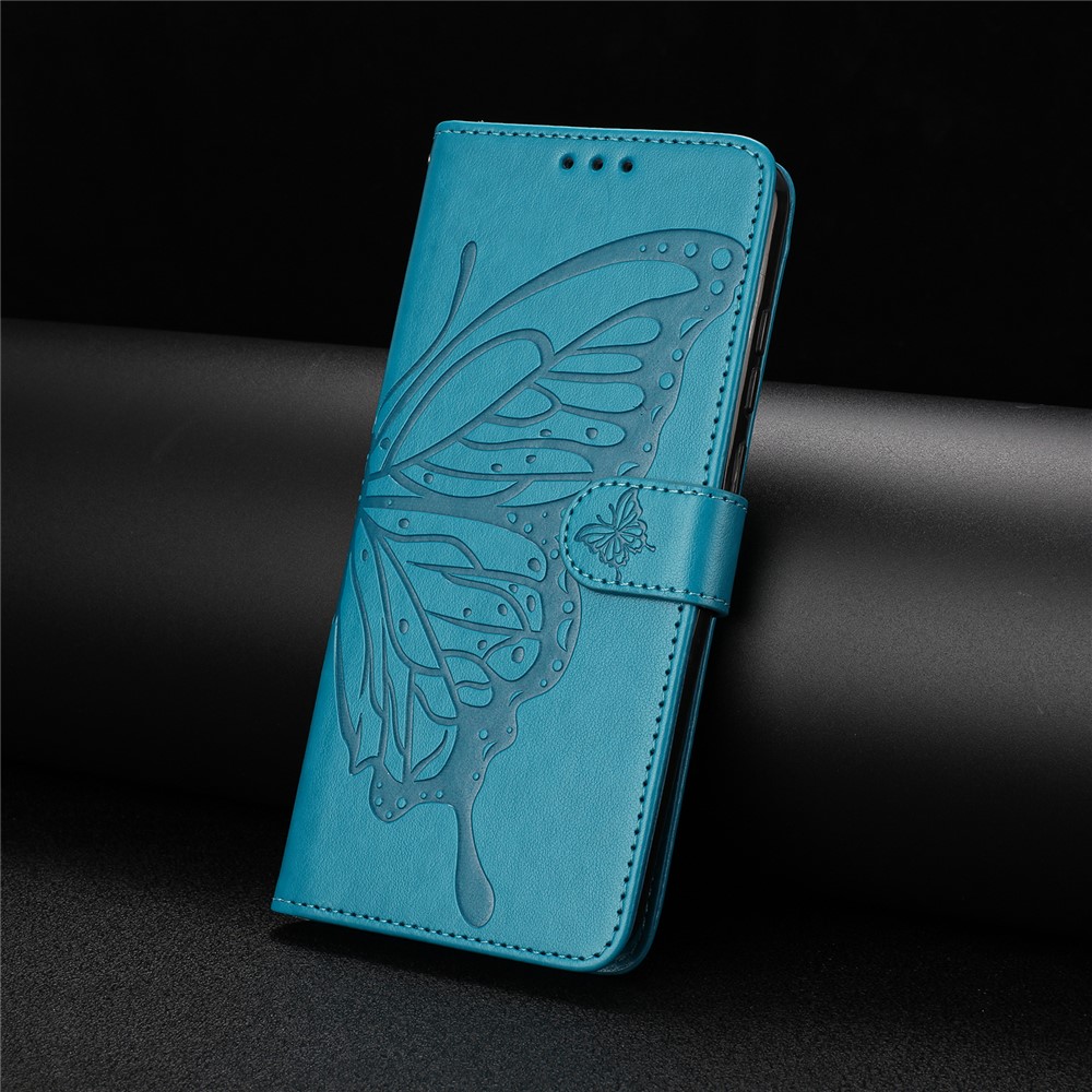  Xiaomi 15T Fodral Med Fjäril Tryck Blå