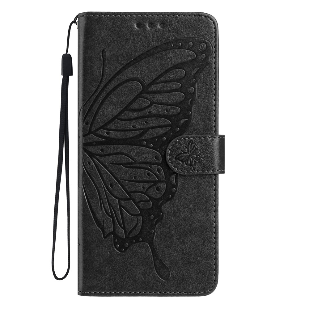  Xiaomi 15T Fodral Med Fjäril Tryck Svart