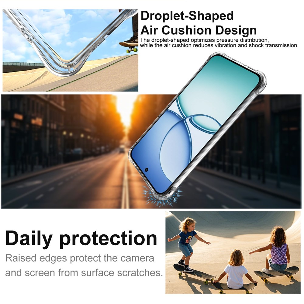 IMAK IMAK Xiaomi 15T Skal Airbag Shockproof Transparent