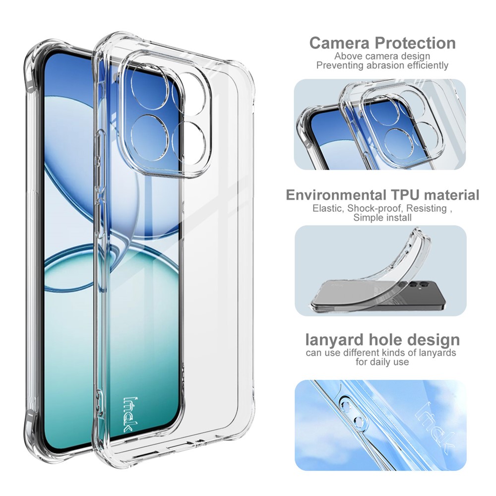 IMAK IMAK Xiaomi 15T Skal Airbag Shockproof Transparent