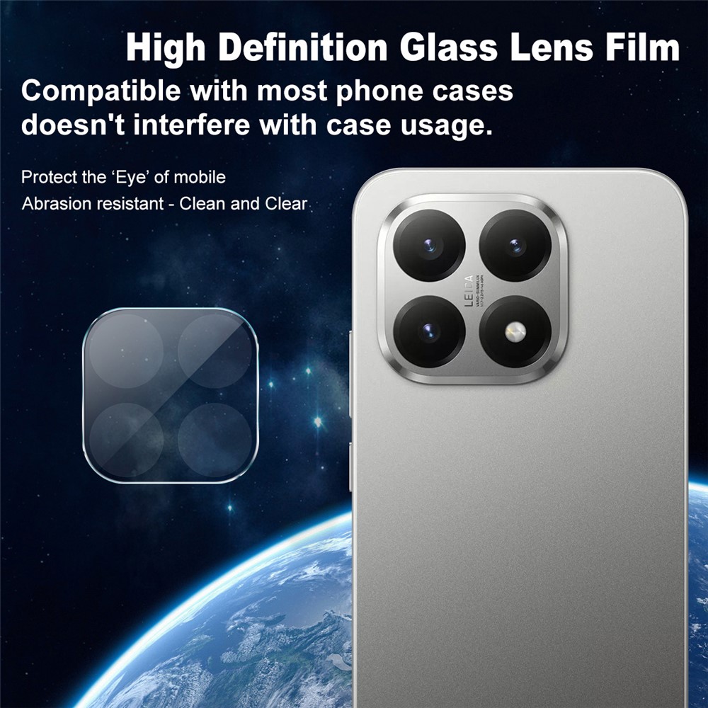 IMAK IMAK Xiaomi 15T Linsskydd Härdat Glas Transparent
