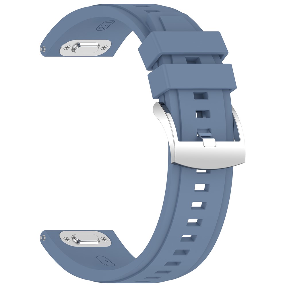  Klockarmband 22 mm Quick Release Silikon Blå