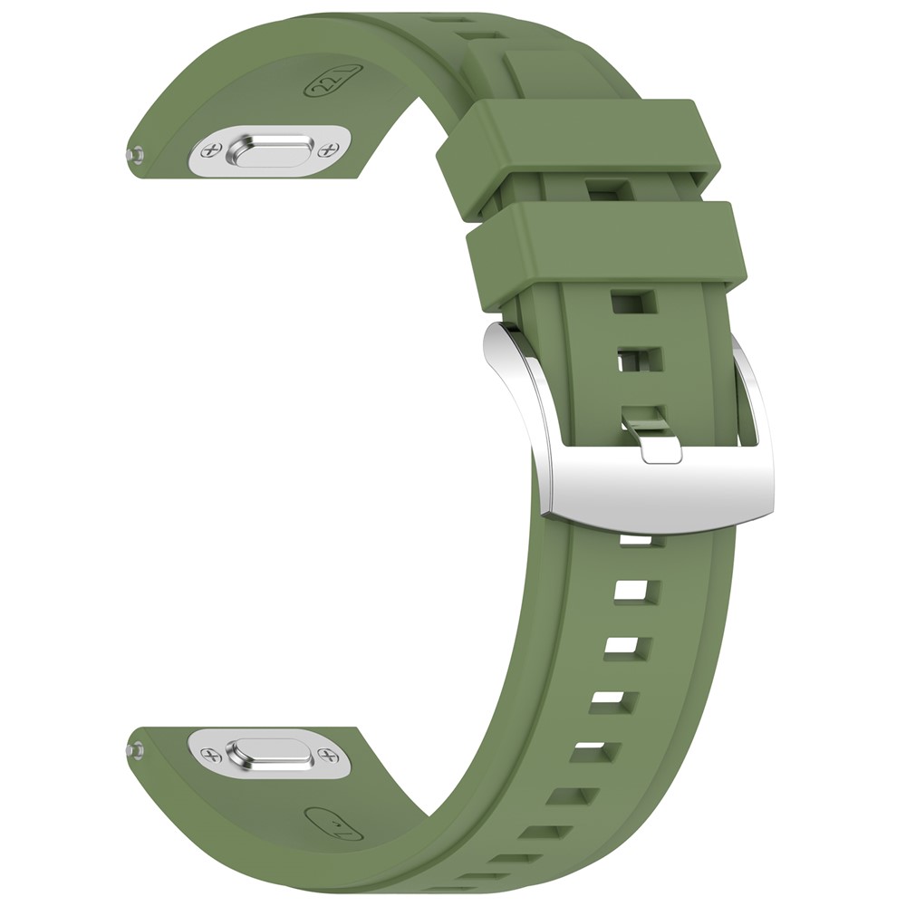  Klockarmband 22 mm Quick Release Silikon Grön